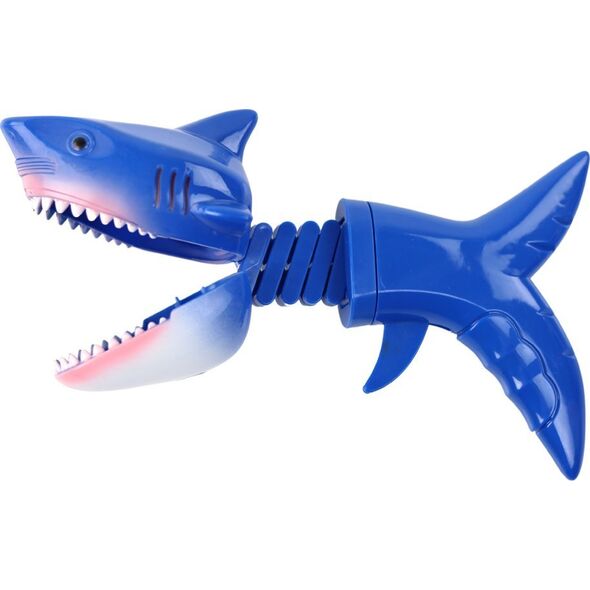 LeanToys Zabawka Gryząca Chwytacz Rekin Sprężyna Niebieski 13655936 5905991000440