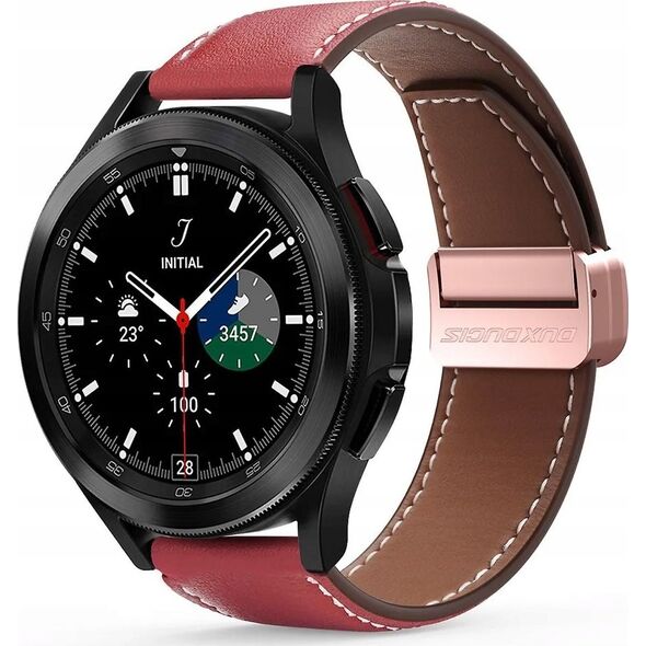Dux Ducis DUX DUCIS pasek YA skórzany 22 mm czerwony 13666744 6934913022733