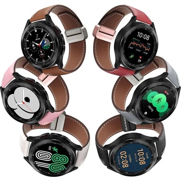 Dux Ducis DUX DUCIS pasek YA skórzany 22 mm czerwony 13666744 6934913022733