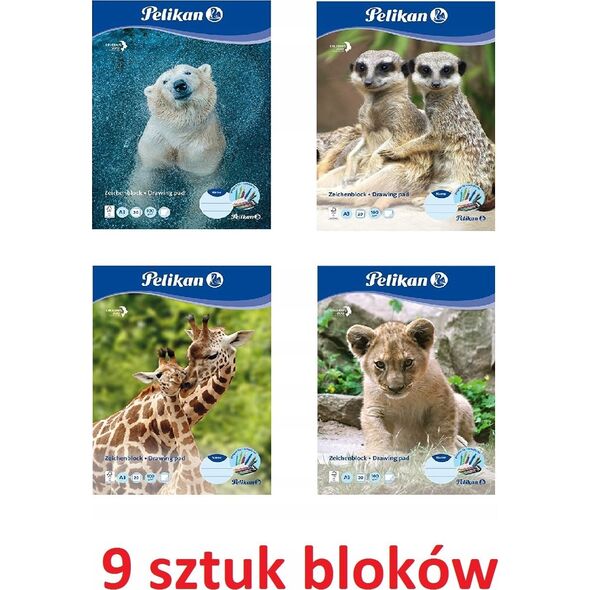 Pelikan Pelikan Zeichenblock A3 20 Blatt C3/20 FSC-Mix 13672527 4012700224842