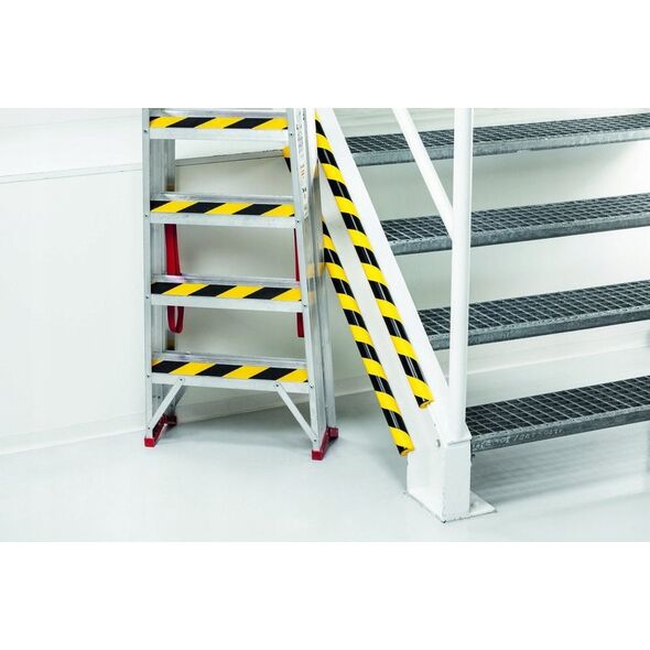 Durable DURABLE Kantenschutzprofil E8   gelb/schwarz selbstkl 1m 13672635 4005546735832