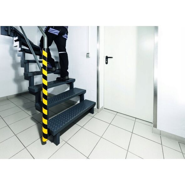 Durable DURABLE Rohrschutzprofil P30  gelb/schwarz selbstkl 1m 13672636 4005546735801