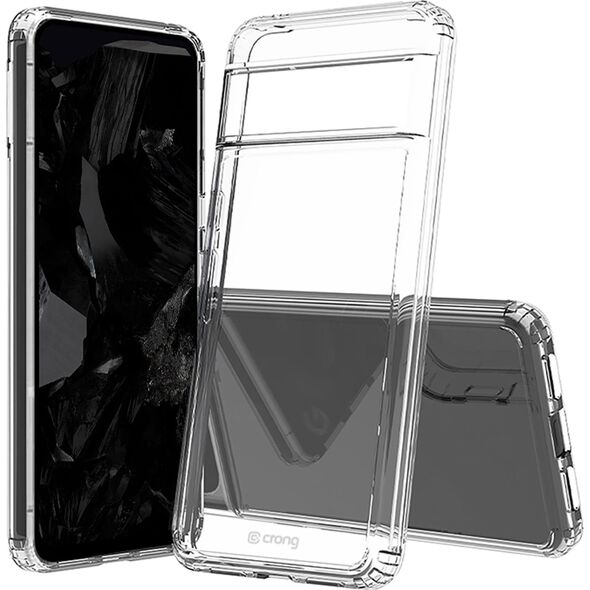 Crong Crong Crystal Shield Cover - Etui Google Pixel 8A (przezroczysty) 13673080 5904310704687