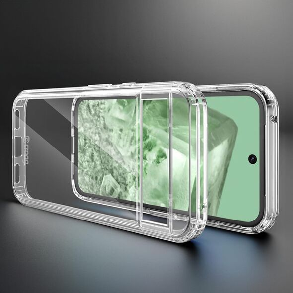 Crong Crong Crystal Shield Cover - Etui Google Pixel 8A (przezroczysty) 13673080 5904310704687