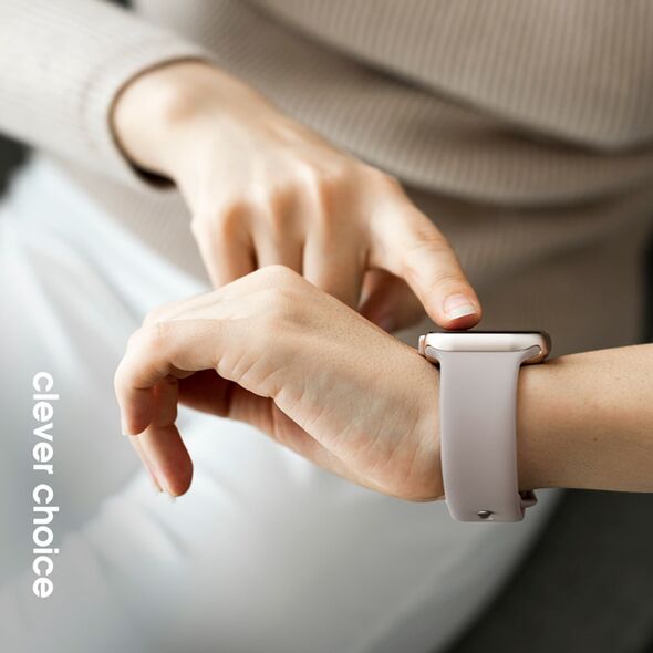 Crong Crong Liquid - Pasek do Apple Watch 38/40/41 mm (zielony) 13673081 5904310704670