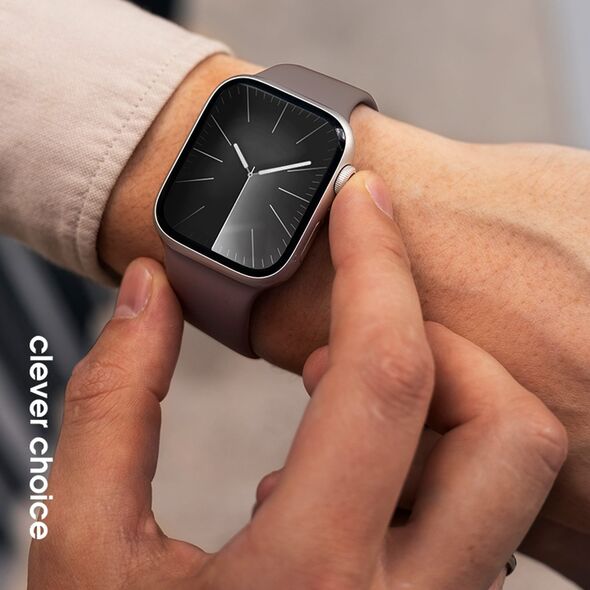 Crong Crong Liquid - Pasek do Apple Watch 42/44/45/49 mm (brązowy) 13673082 5904310704663