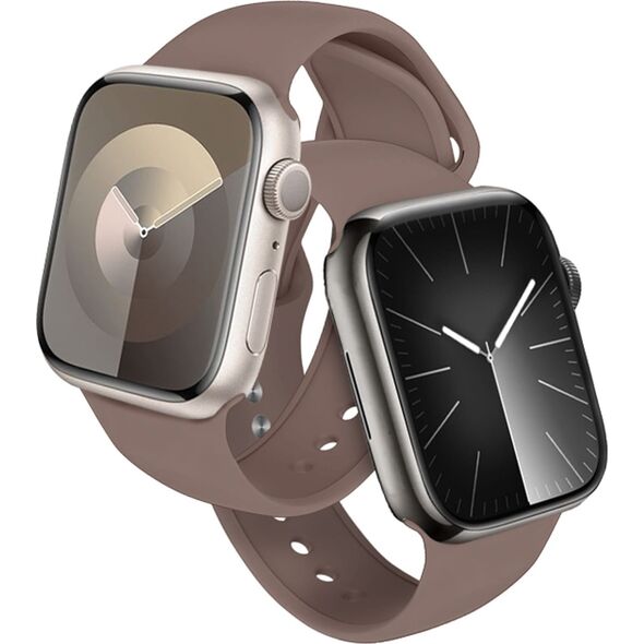 Crong Crong Liquid - Pasek do Apple Watch 42/44/45/49 mm (brązowy) 13673082 5904310704663