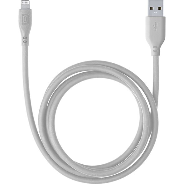 Kabel USB Cellular Line Lightning - USB-A 1.2 m Szary (USBDATASOFTMFID) 13673149 8018080430718