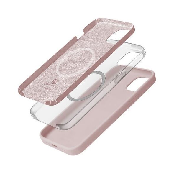 Crong Etui Crong Color Cover Magnetic - iPhone 15 MagSafe piaskowo różowe - Gwarancja bezpieczeństwa. Proste raty. Bezpłatna wysyłka od 170 zł. 13673462 5904310704434