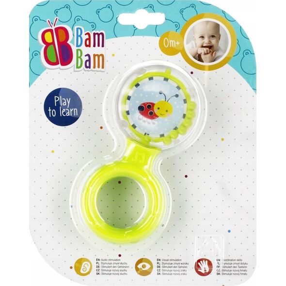 BamBam BAM BAM GRZECHOTKA KULA 16X20X6 B/C 24/48 13673509 5908275183587