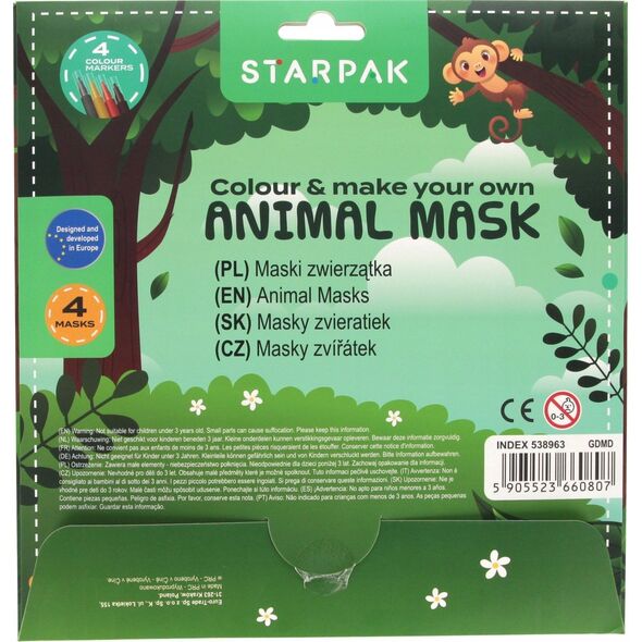 Starpak ZEST MASKI ZWIERZETA STK PUD 12/24 13673651 5905523660807