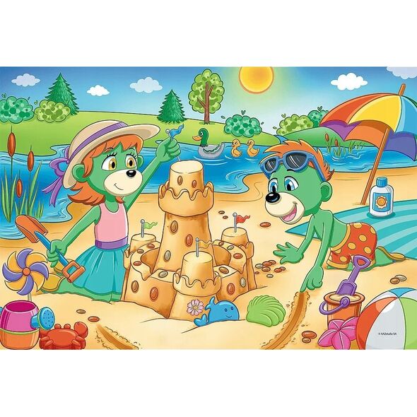 Trefl PUZZLE 100EL TREFL DZIEN TREFLIKOW PUD12 13673696 5900511164701