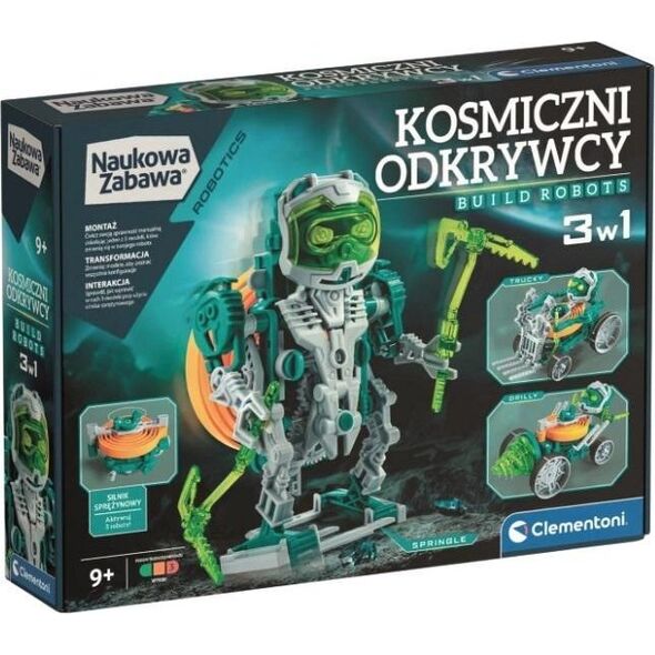 Clementoni ZEST KREAT KOSMICZNI ODKRYWCY CLM PUD 13673716 8005125508730