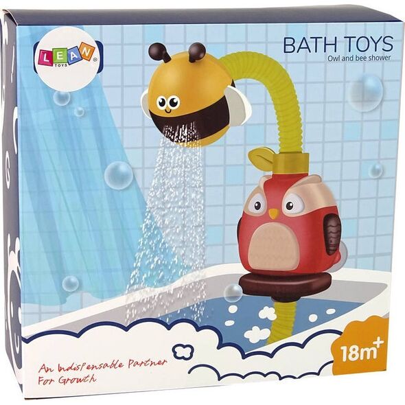 LeanToys Zabawka Do Kąpieli Sówka Prysznic Pszczółka 13674583 5905323214736