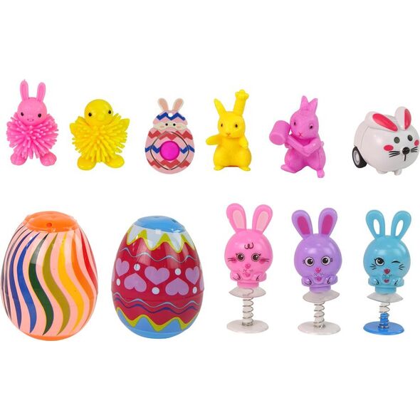 LeanToys Zestaw Zabawek Wielkanocnych Fidget Toys Antystresowe 18 Elementów 13674627 5905323216761