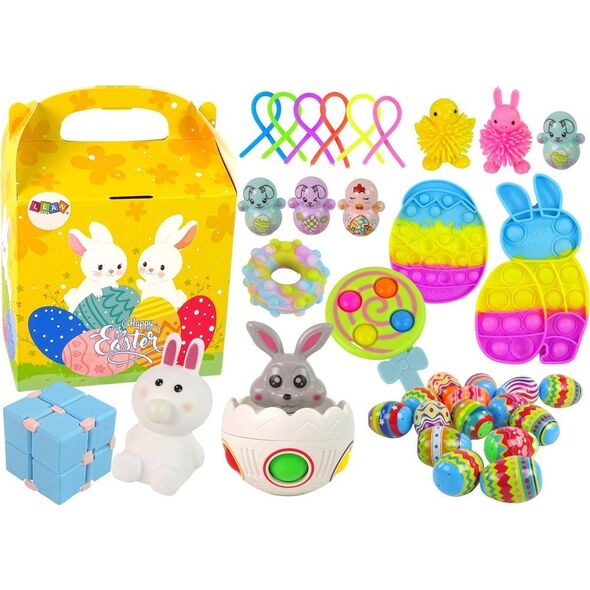 LeanToys Zestaw Zabawek Wielkanoc Fidget Toys Pisanki Dekoracja 13674631 5905323216792