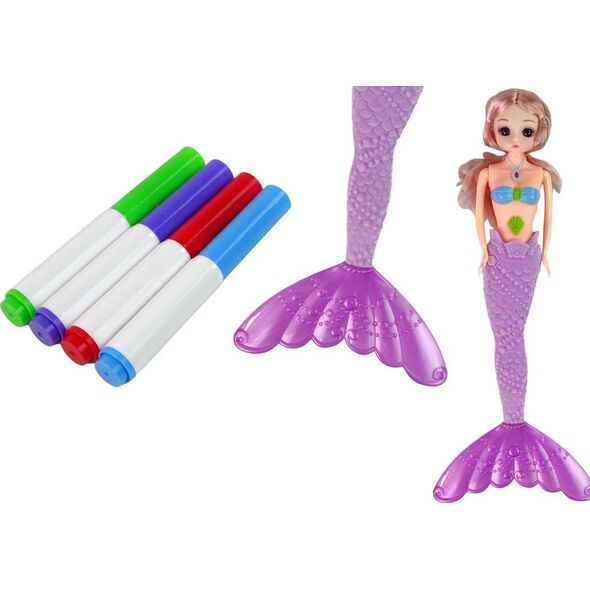 LeanToys Zestaw DIY Syrena Fioletowa Skarby Wykopaliska 13674635 5905323216907