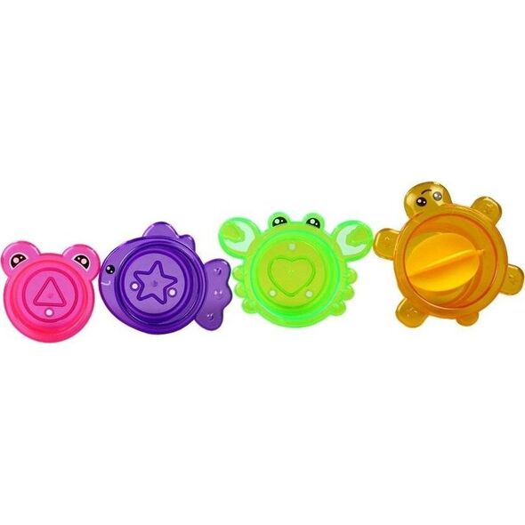 LeanToys Delfinek z Foremkami Morskimi Do Zabawy w Kąpieli 13674653 5905323218635