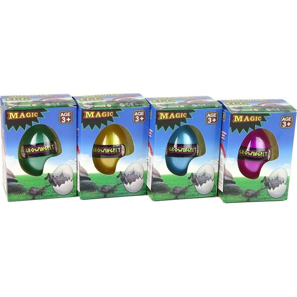 LeanToys Wykluwające się Magiczne Jajko Żółtwia Rosnące 6 cm 13674754 5905515353670
