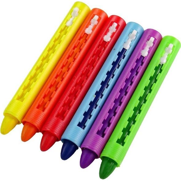 LeanToys Zestaw Kredki Pastelowe Pastele 6 szt. 13674776 5905515354066