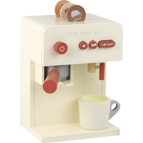LeanToys Drewniany Ekspres Do Kawy Zabawka Filiżanka 13674779 5905515354813