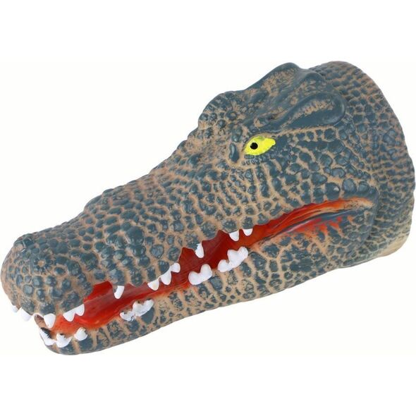 LeanToys Pacynka na Rękę Krokodyl Zwierzątko Szary 13674827 5905515356800