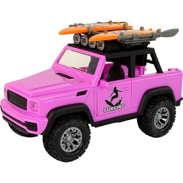 LeanToys Auto Terenowe 1:14 Napęd Frykcyjny Różowe Surfing 13674898 5905515358583