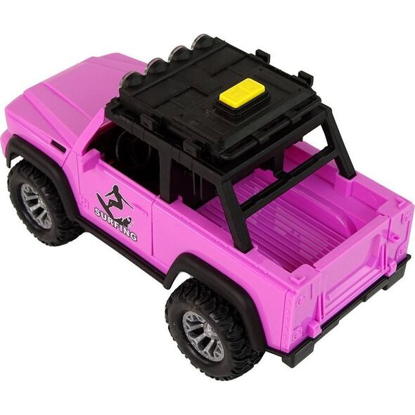 LeanToys Auto Terenowe 1:14 Napęd Frykcyjny Różowe Surfing 13674898 5905515358583