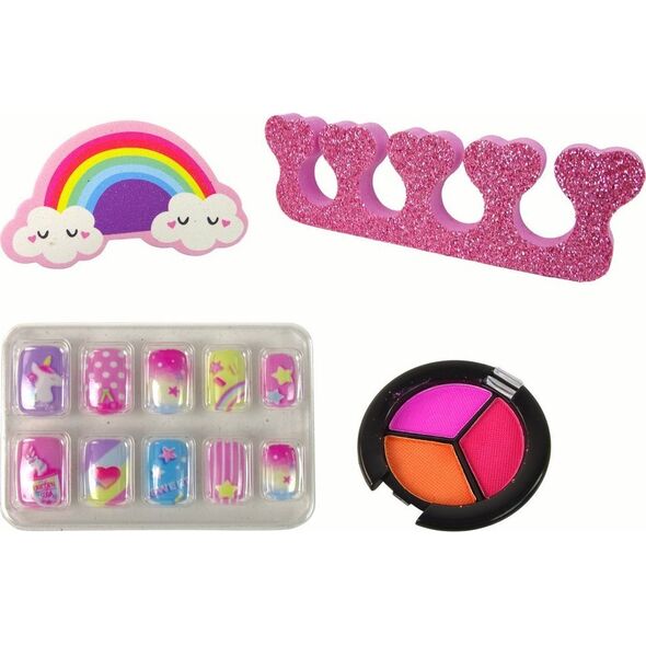LeanToys Zestaw Do Makijażu Zdobienie Paznokci Jednorożec 13675026 5905679072400