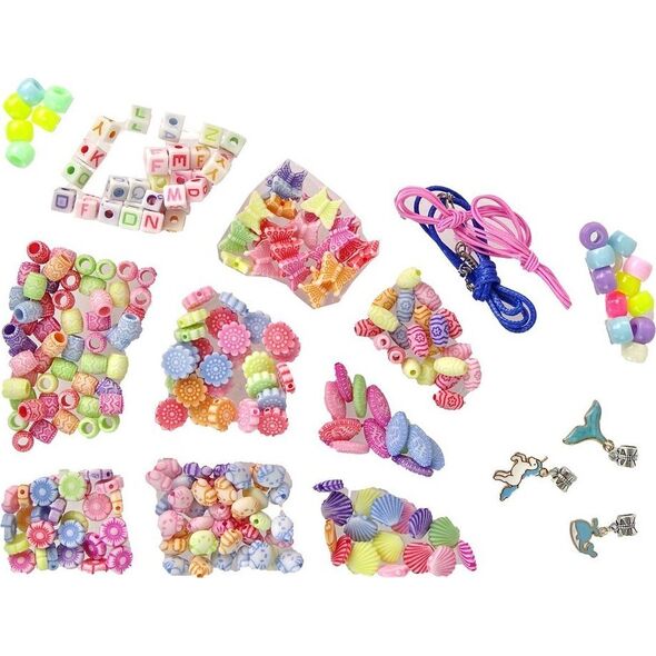 LeanToys Zestaw do Makijażu i Biżuterii Kolorowy 13675057 5905679073742