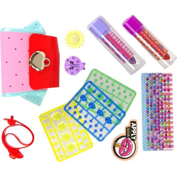 LeanToys Zestaw do Makijażu i Biżuterii Kolorowy 13675057 5905679073742