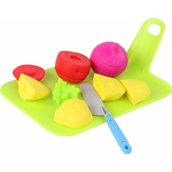 LeanToys Zestaw Warzyw Do Krojenia Deska Akcesoria 13675199 5905679077849
