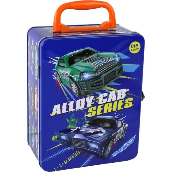 LeanToys Zestaw Pojazdów Z Napędem Autka 12 ELE Metal 1:64 13675243 5905679078594