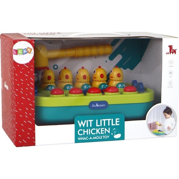 LeanToys Gra Zręcznościowa Whac-a-Mole Kurczaczki Młotek Światła Dźwięki Na Baterie 13675480 5905884451953