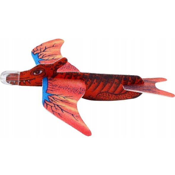 LeanToys Piankowy Samolot Dinozaur W Kolorze Czerwonym 13675566 5905884453469
