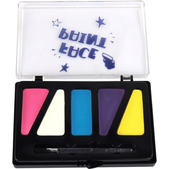 LeanToys Zestaw Farbek Do Malowania Twarzy i Paznokci Dla Dzieci 13675635 5905884459164