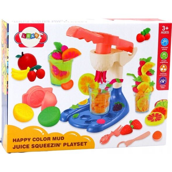 LeanToys Ciastolina Owoce DIY Masa Plastyczna Zestaw Akcesoria 13675797 5905991004028