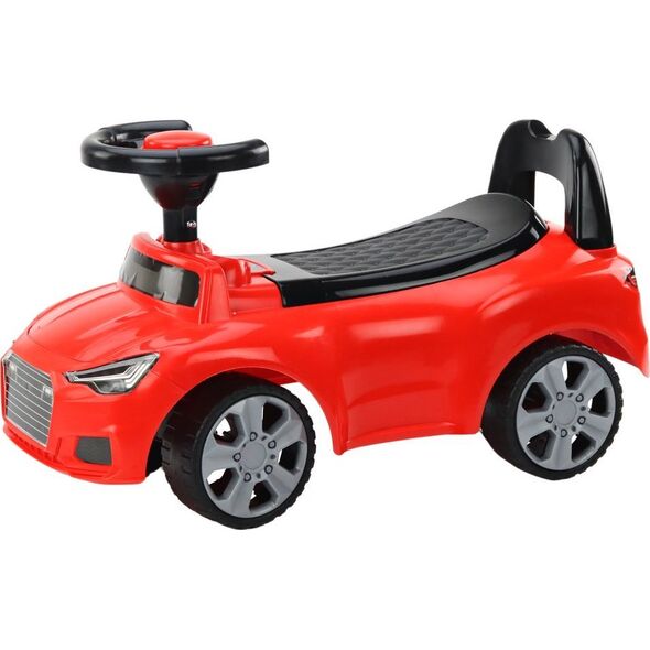 LeanToys Samochód Jeździk Z Oparciem QX-3396 Klakson Schowek Czerwony 13675900 5905991005452