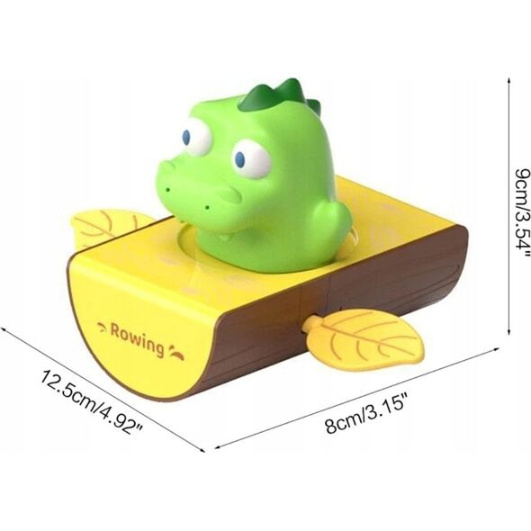 LeanToys Zabawka Do Kąpieli Nakręcana Dinozaur w Łódce 13675908 5905991005599