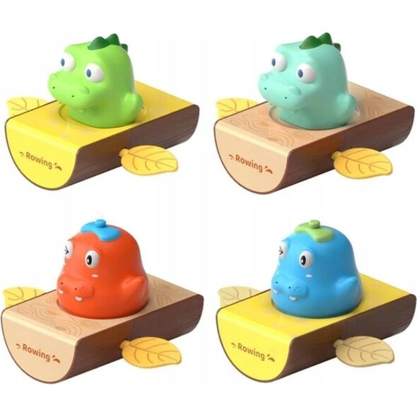 LeanToys Zabawka Do Kąpieli Nakręcana Dinozaur w Łódce 13675908 5905991005599