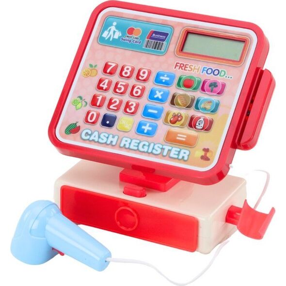 LeanToys Zestaw Sklep Z Pączkami Cukiernia Kasa Fiskalna Mikrofala 13675912 5905991005681