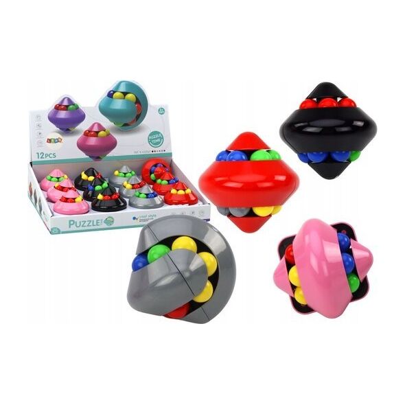 LeanToys Magiczna Kula Łamigłówka Kulka Gra Logiczna Kulka Kolorowa 13675952 5905991006299