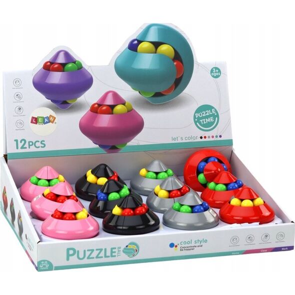 LeanToys Magiczna Kula Łamigłówka Kulka Gra Logiczna Kulka Kolorowa 13675952 5905991006299