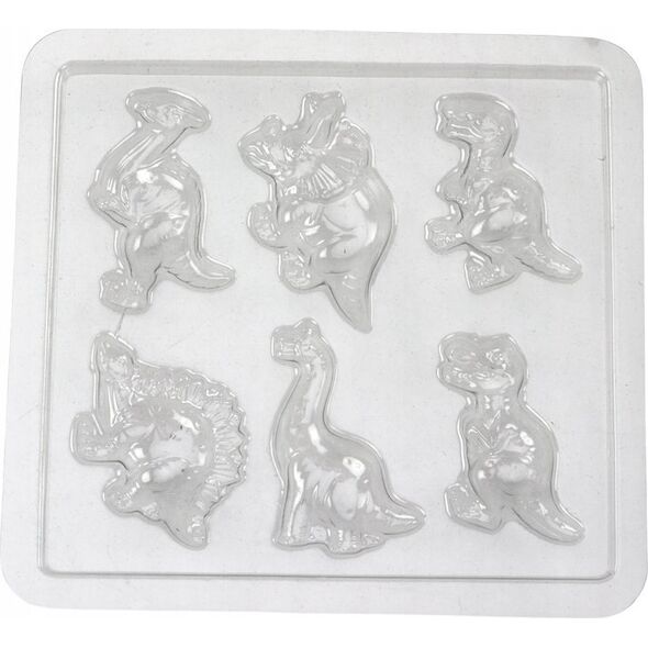 LeanToys Zestaw Kreatywny DIY Magnesy z Gipsu Dinozaury 13676076 5905991008491
