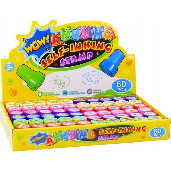 LeanToys Stempelki Ozdobne 12 Wzorów Zwierząt Wodnych 6 Kolorów 13676079 5905991008415
