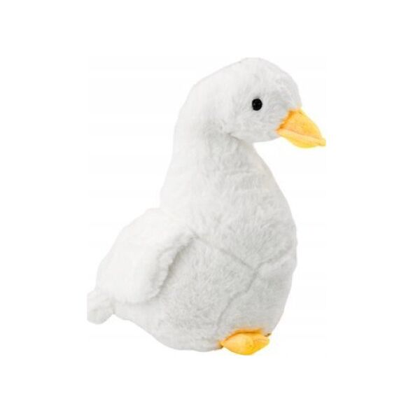 LeanToys Pluszowa Gęś Maskotka Biała Przytulanka Pluszak Kaczka 40 cm 13676176 5905991010548