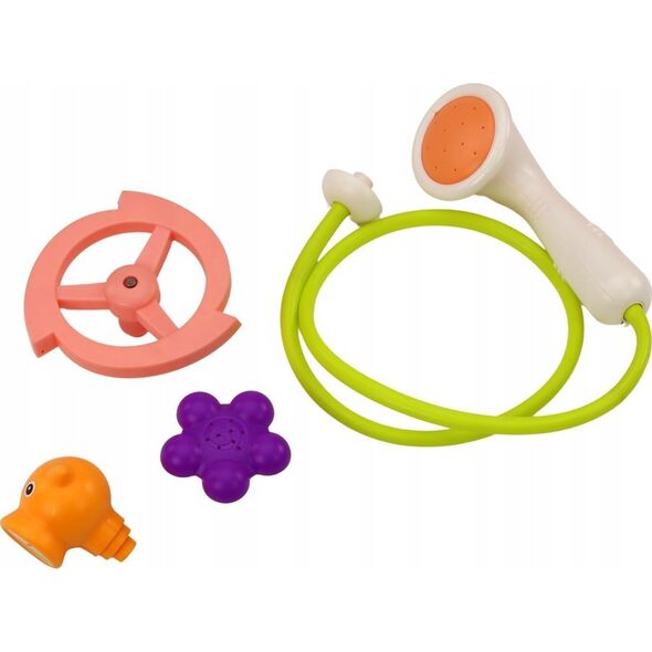 LeanToys Zabawka Do Kąpieli Wieloryb 3 Końcówki Pomarańczowy 13676195 5905991010814