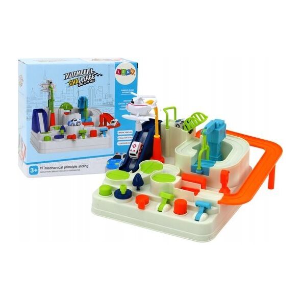 LeanToys Tor Przeszkód Interaktywny Parking Dla Dzieci Autka 13676203 5905991010968