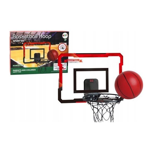 LeanToys Kosz Do Koszykówki Dla Dzieci Tablica Licznik Piłka Zestaw 13676205 5905991011033