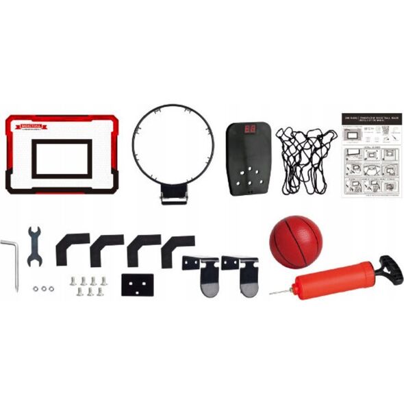 LeanToys Kosz Do Koszykówki Dla Dzieci Tablica Licznik Piłka Zestaw 13676205 5905991011033